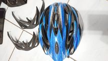 Kask rowerowy+cały zestaw jak na zdjęciach