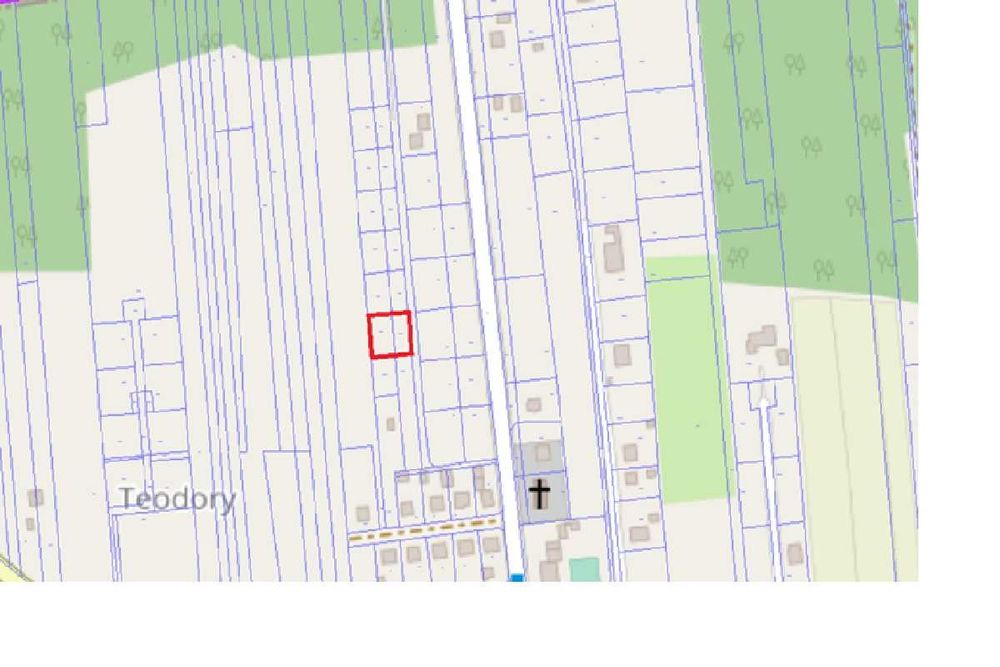 Działka budowlana Teodory