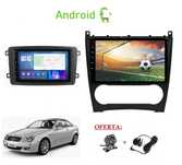 Rádio 2DIN Mercedes CLK • Android GPS • W209 • CLK200 CLK230 CLK270