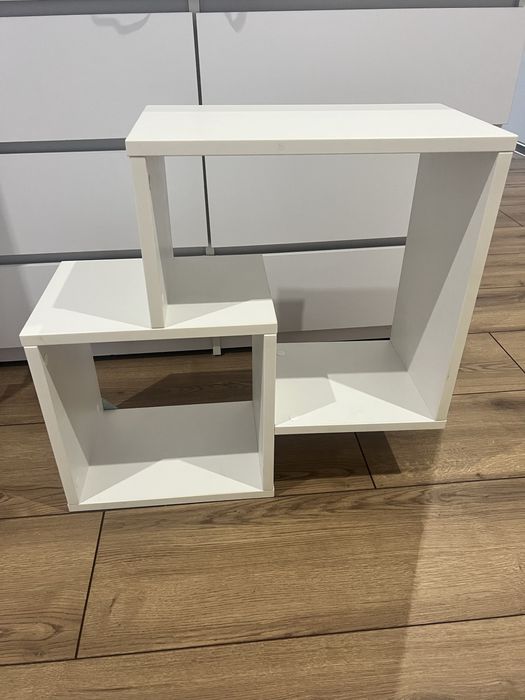 2 półki wiszące meblik duo white