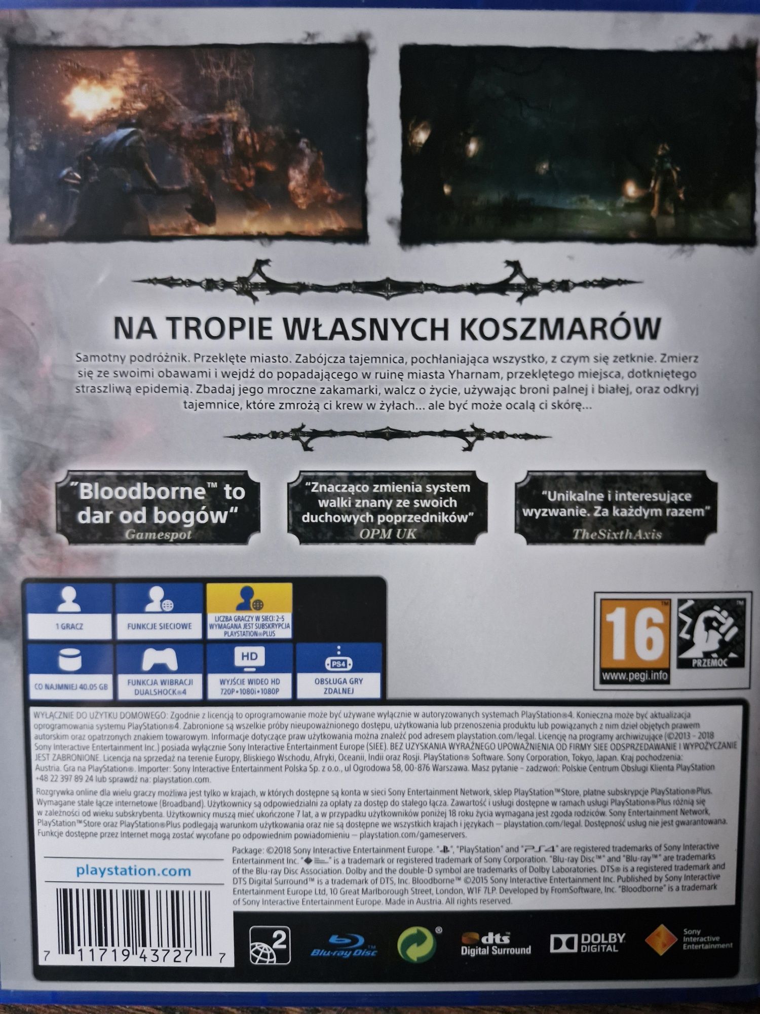 Bloodborne gra na PS4