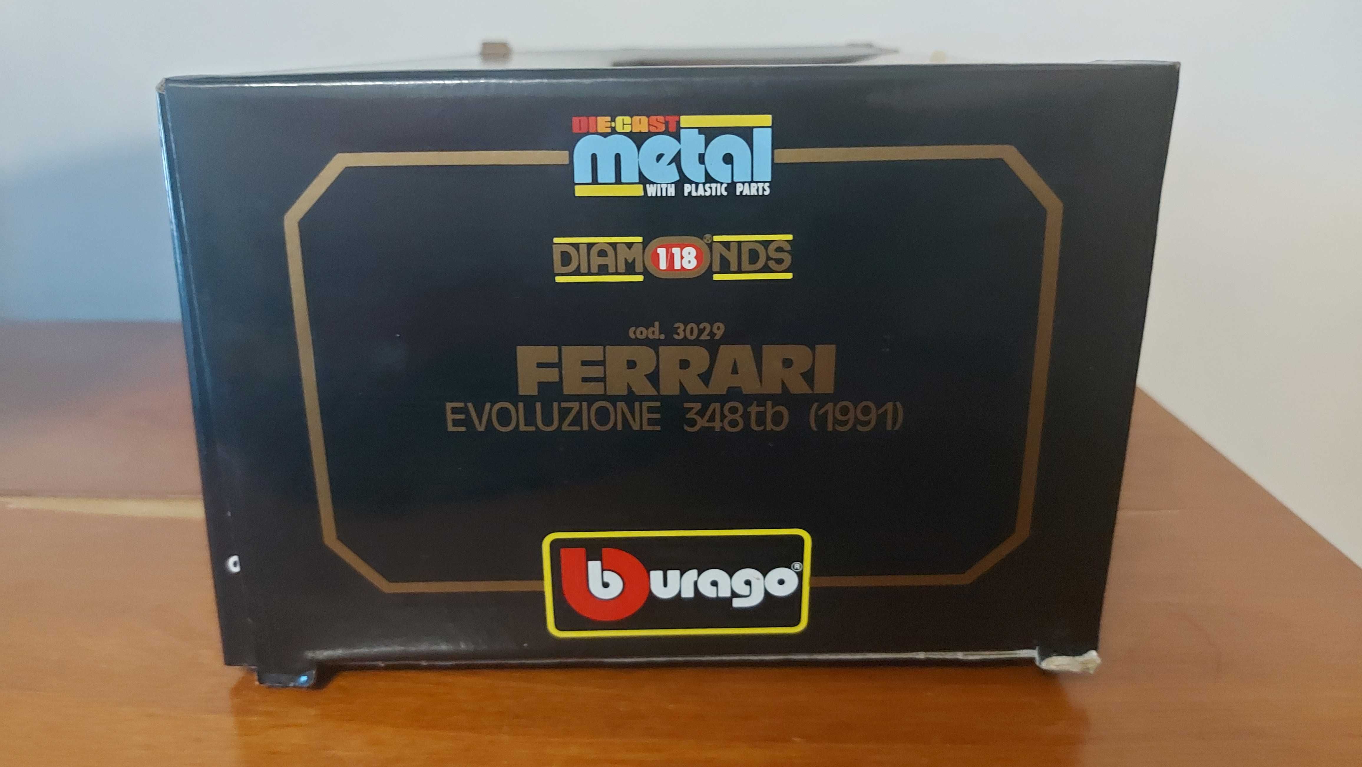 Bburago Diamonds 1/18 Ferrari Evoluzione 348tb (1991) cod. 3029