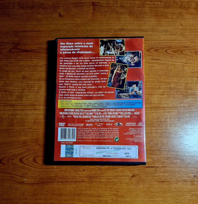 AMERICAN PIE - A Primeira Vez (Jason Biggs/Shannon Elizabeth)