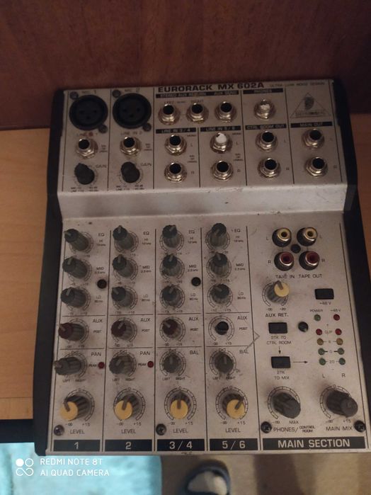 Kolumny akira i mikser dj