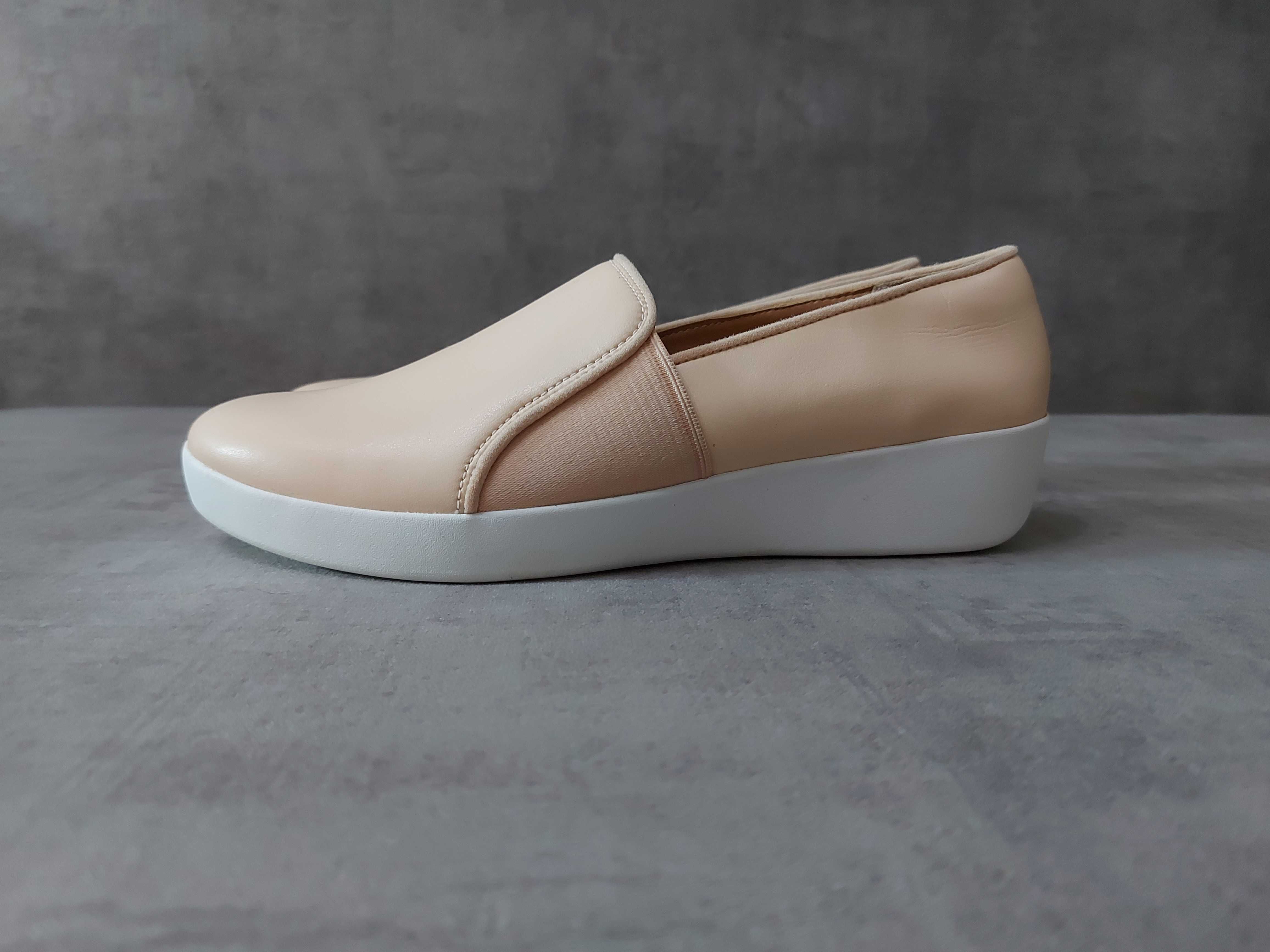 Мокасины Fitflop оригинал слипоны