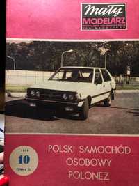 Mały MODELARZ samochód osobowy polonez 10/79