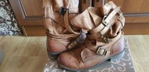 Buty wojas skórzane