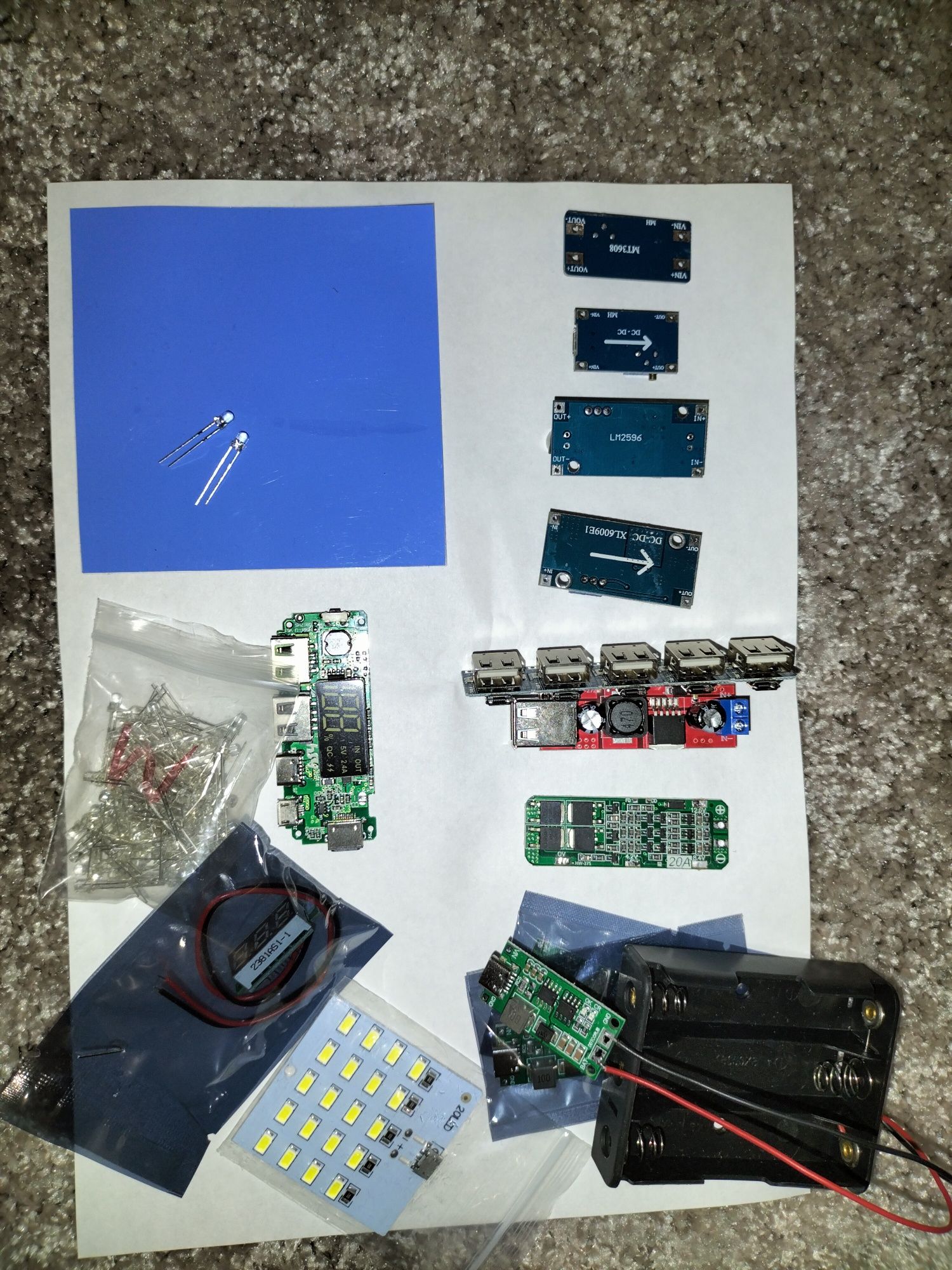 повышающий преобразователь DC-DC BMS плата