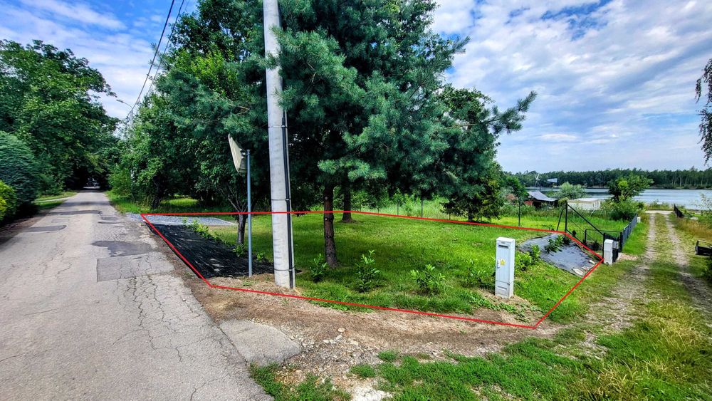 Działka 230m2, wynajem, postaw domek/przyczepę, relaks, jezioro.
