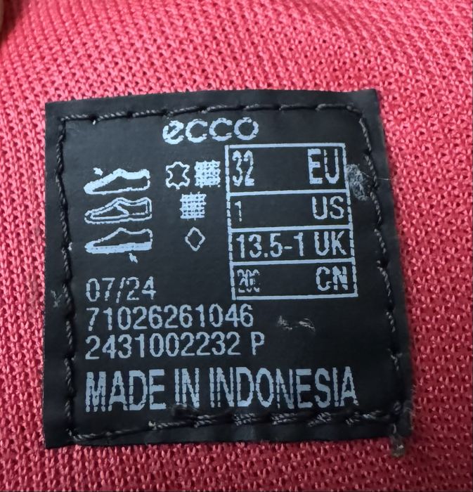 Ecco snow mountain зимові чобітки gore-tex р.32(20,5 см) 2024 р.