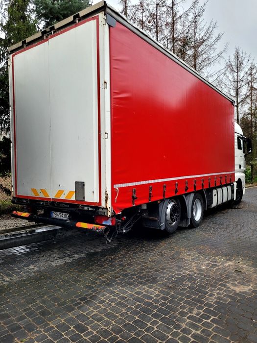 Man TGX plandeka Euro 5