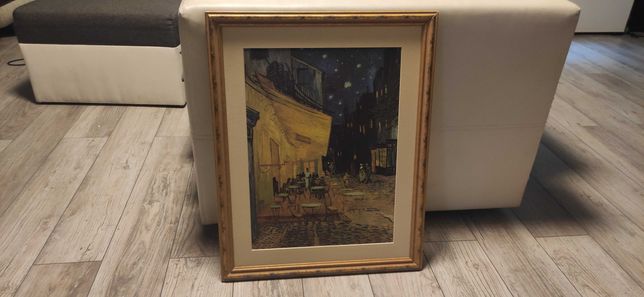 Obraz Café Terrace At Night - Vincent Van Gogh  50x60