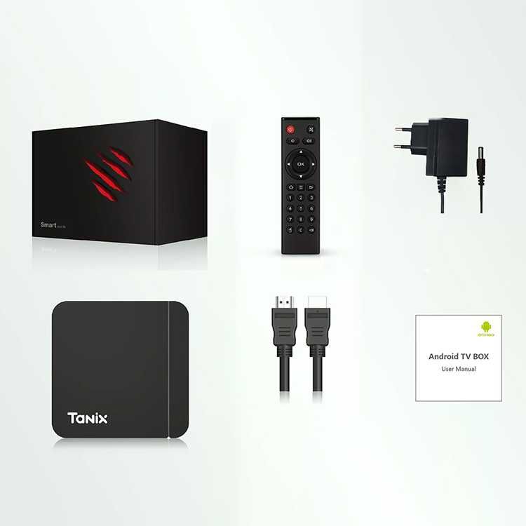 Смарт ТВ приставка Tanix W2 4/32 Гб Smart TV Box Android 11