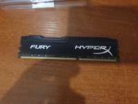 Memoria ram kingston hyperx fury ddr3 8gb 1600mhz