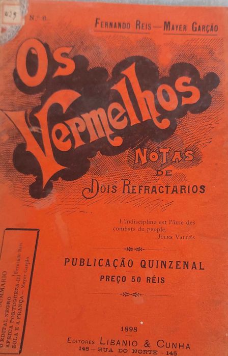 ABC   Vermelhos Mayer Garcao 1900 revista republica 1
