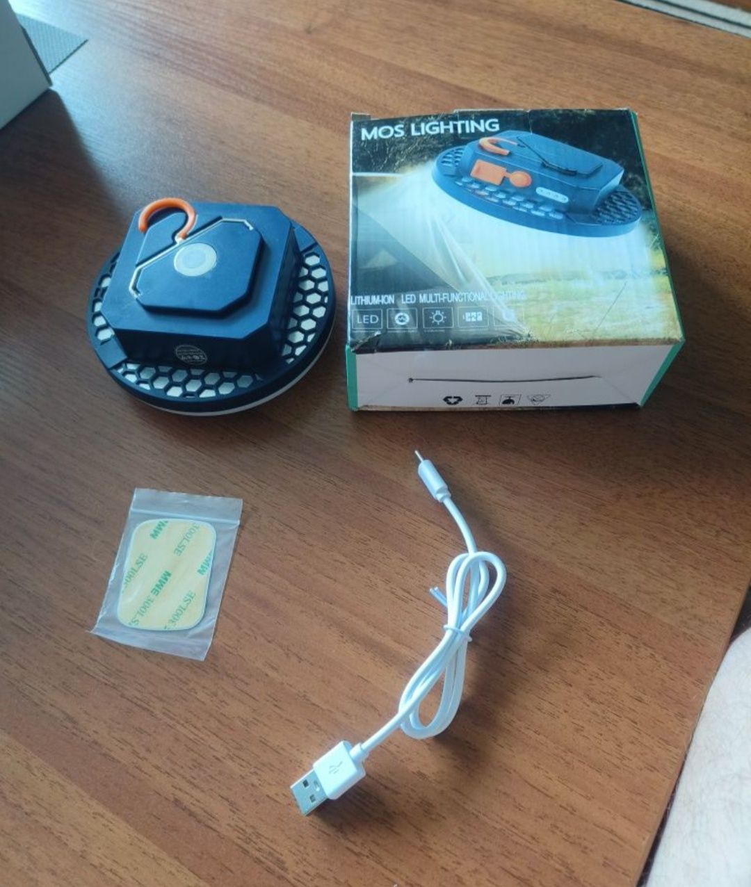 LED прожектор MOS-14, светильник, лампа повербанк 30W, 9900mAh