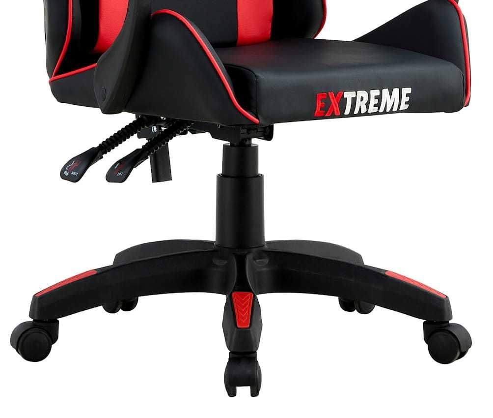 Fotel Gamingowy Extreme ENZO Red - Komfort dla Profesjonalnych Graczy