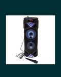 GŁOSNIK Bluetooth  80cm mikrofon pilot i kolorofony 2x80w