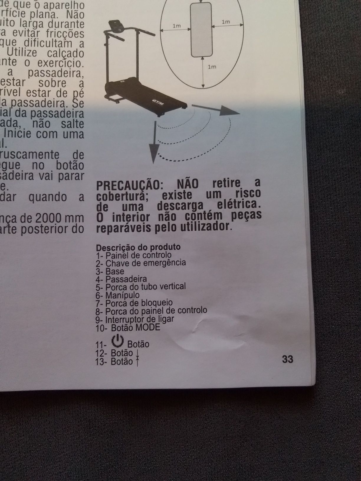 Passadeira com garantia apenas 4 meses de uso