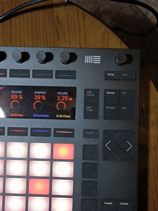 Ableton Push 2 Novo em caixa