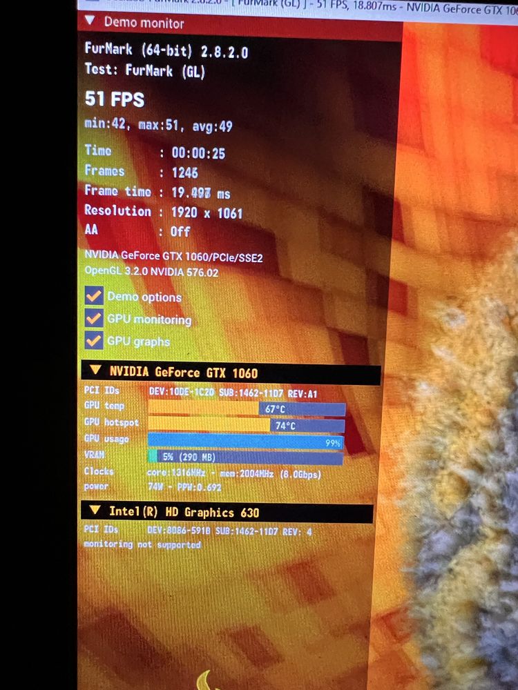 Ноутбук Msi (RTX2050/GTX1650/GTX1060)