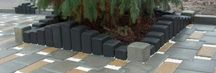 Palisada Nostalit 40x12x9 cm kolor grafit