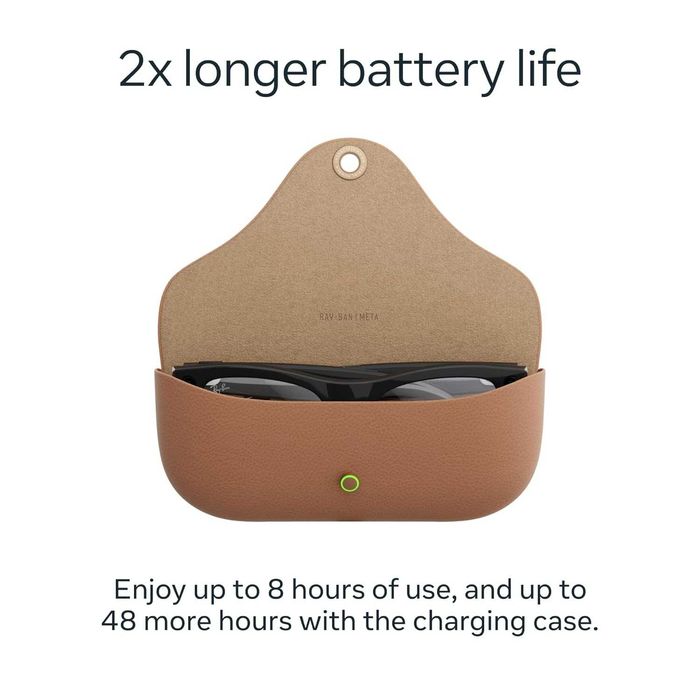 Умные очки Ray-Ban Meta Gen 2 Wayfarer Matte Black / Clear 1 шт. NEW!