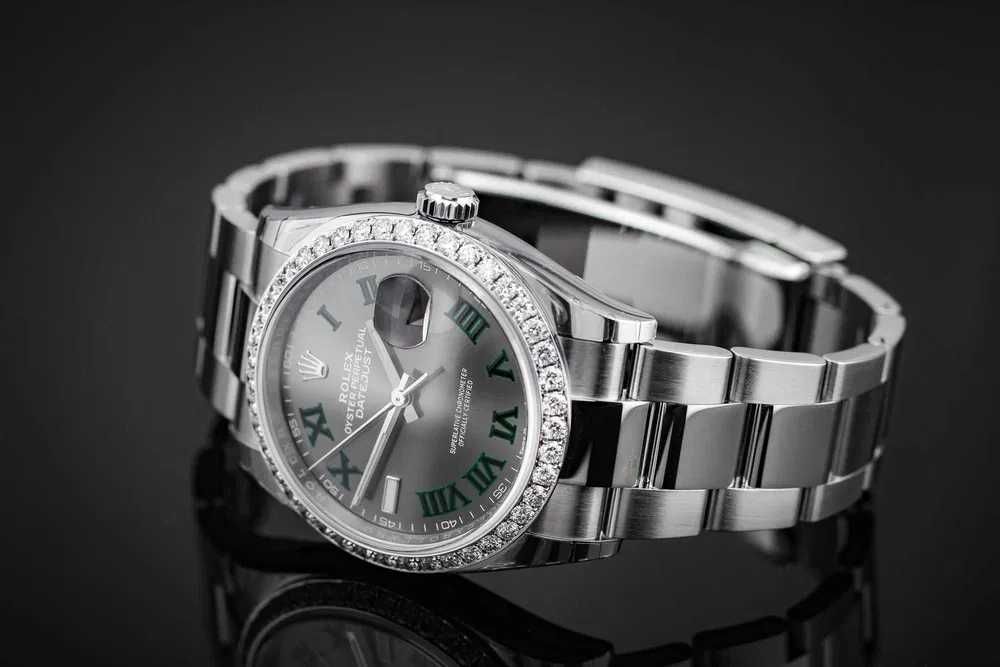 Zegarek ROLEX Datejust 36 WIMBLEDON 2022 z BRYLANTAMI