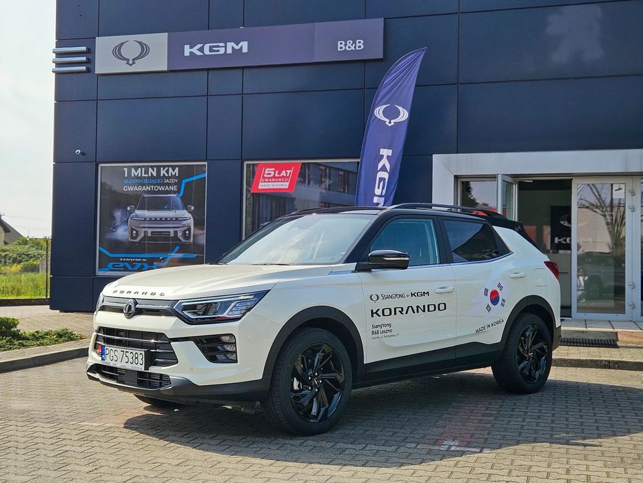 SsangYong/KGM Korando ADVENTURE pakiety Winter + Black