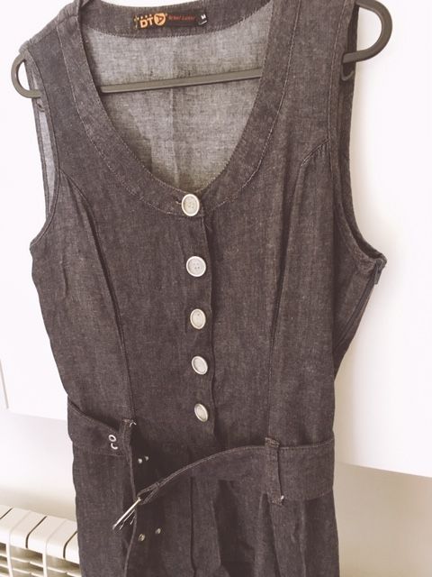 Vestido Jeans Tamanho M