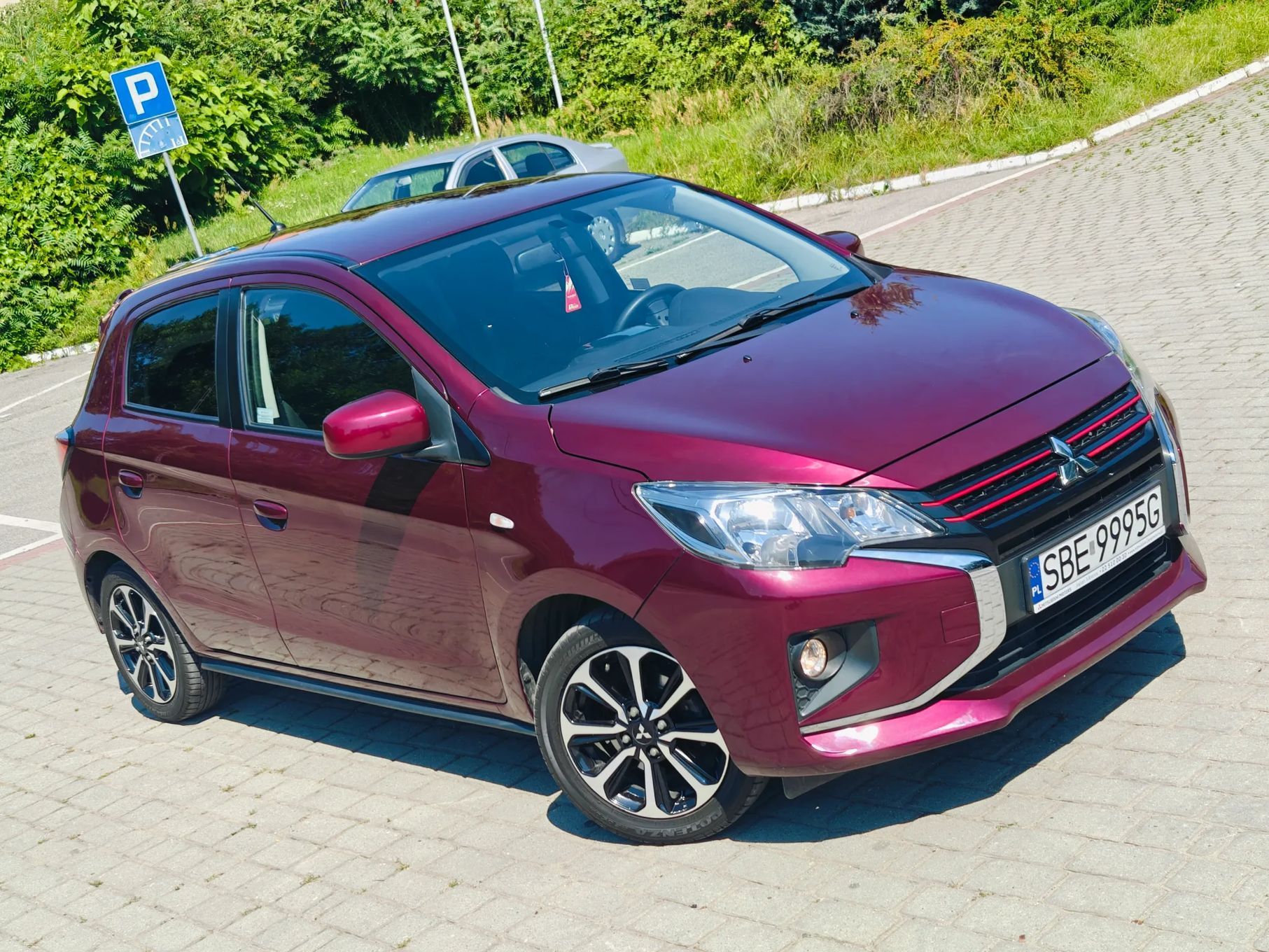 Mitsubishi Space Star Automat * Przebieg 17 tyś km * Salon Polska * Kamera * 2021r * 1.2 MPi