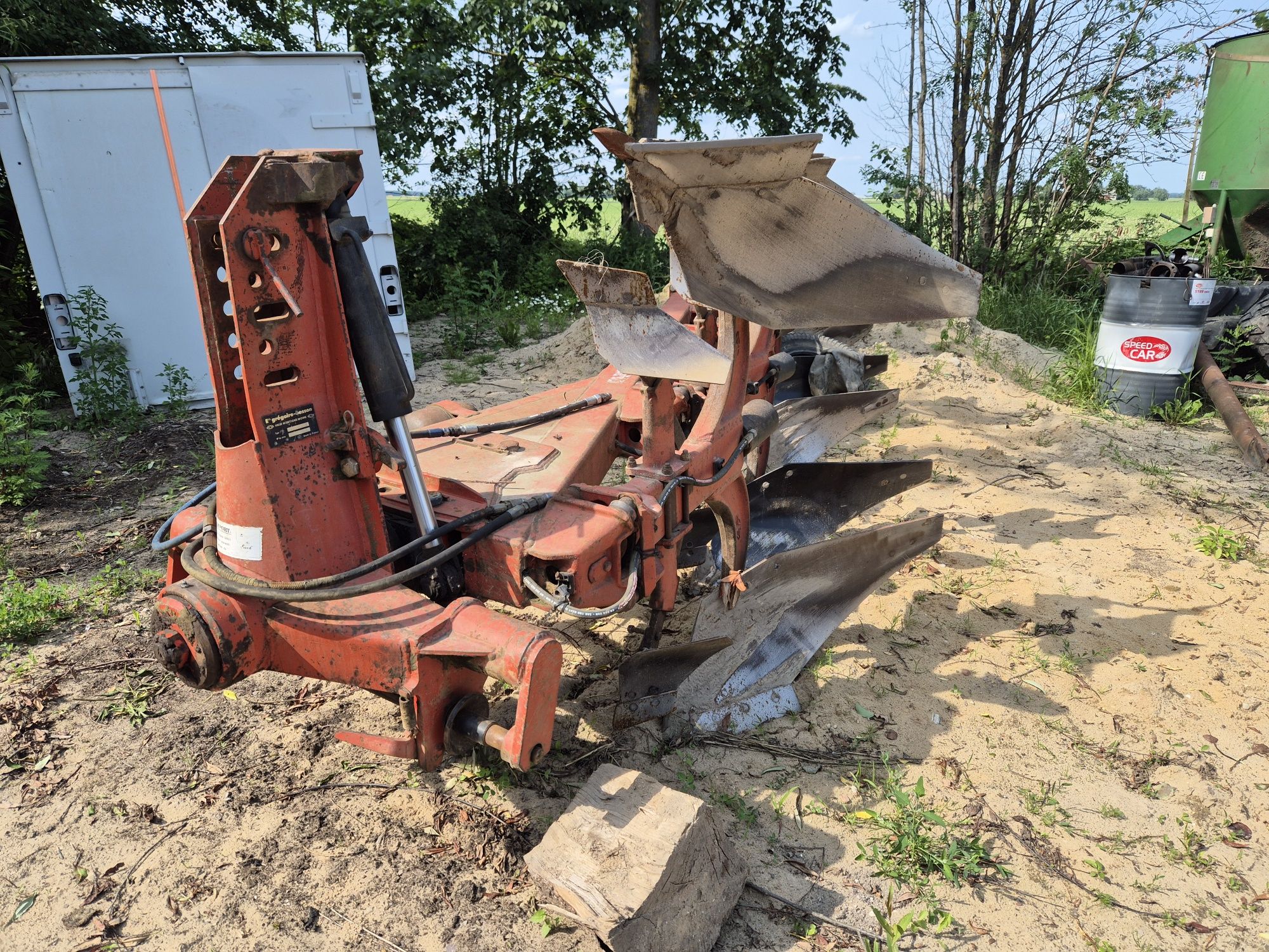 Plugi 5 skibowe RY 5. Hydraulika . Obrotowe brutto.