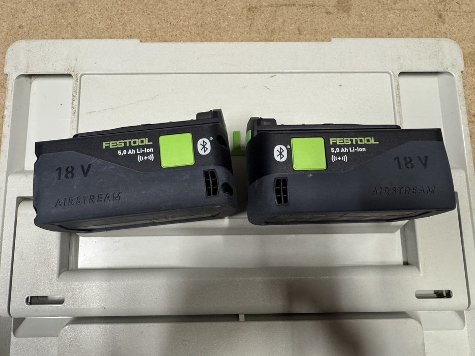 Festool baterie 5.0 , podwojna ladowarka + box