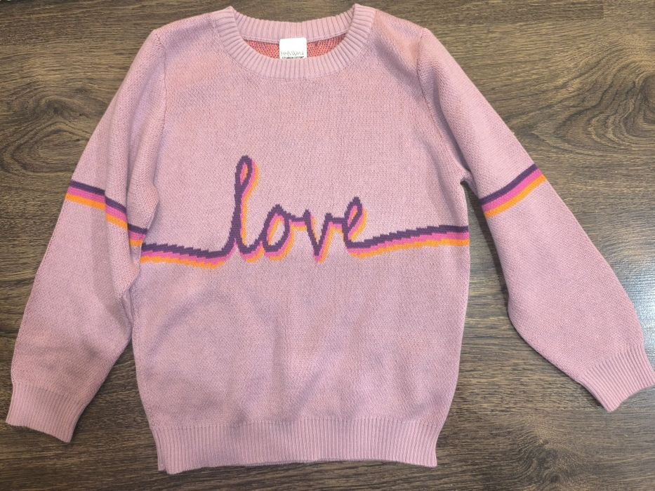 Толстовка світер костюм лосіни дівчинка 110-116.Джордж, Грін коттон