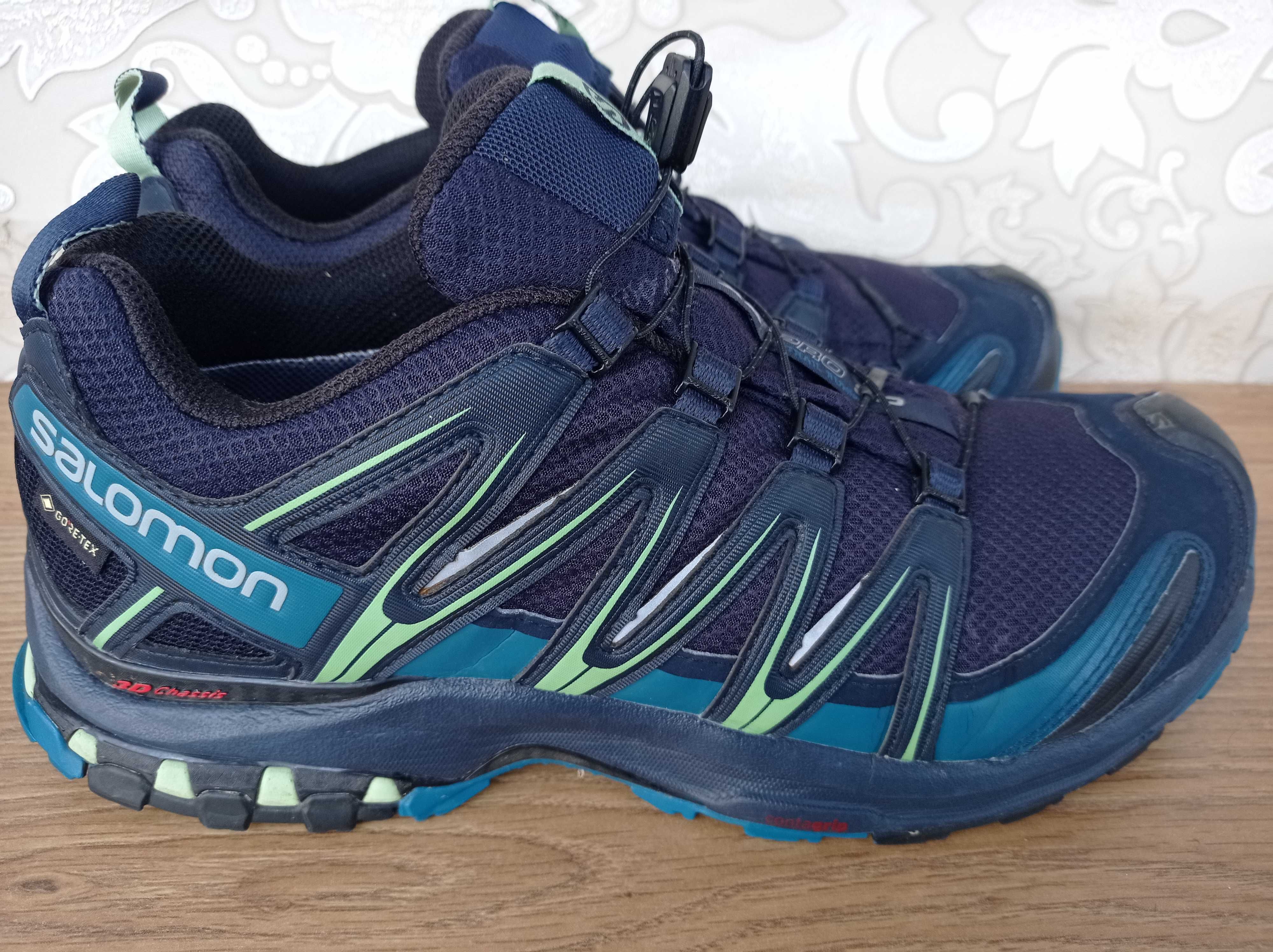 Кроссовки Salomon gore Tex 44 28 см размер