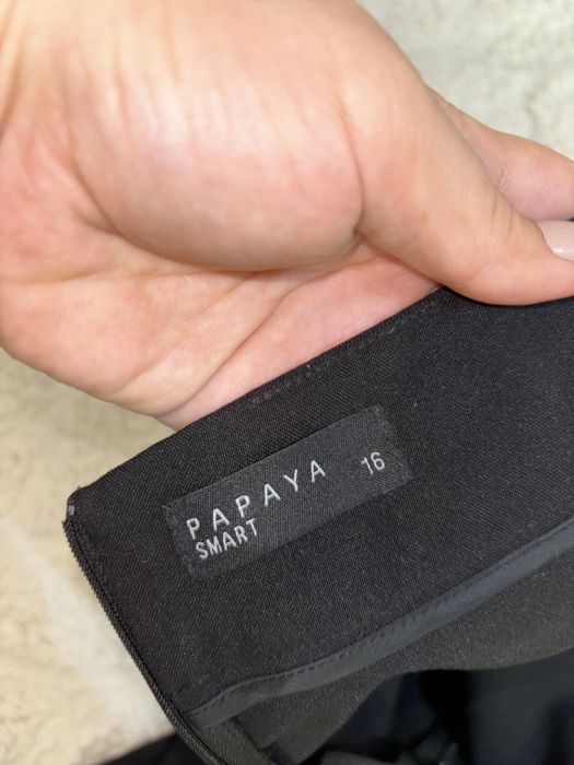 Чорна спідниця papaya