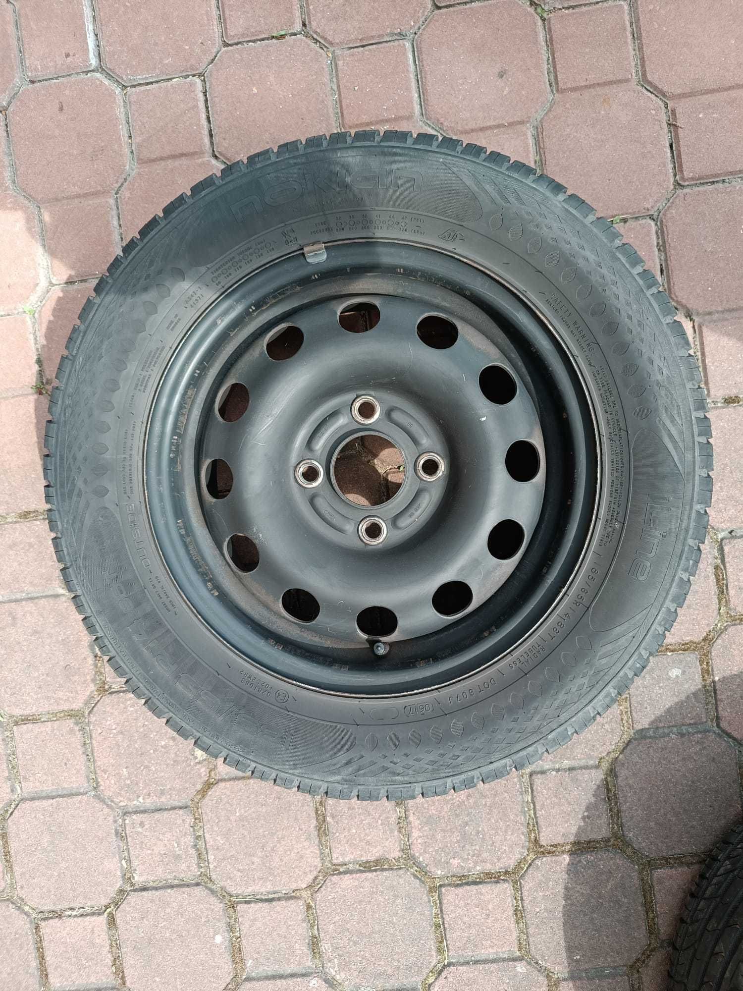 Koła komplet z oponami 185/65r14