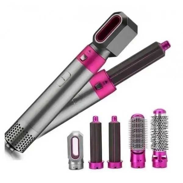 Професійний стайлер для волосся Hair Styler 5in1 зі шкіряним чохлом