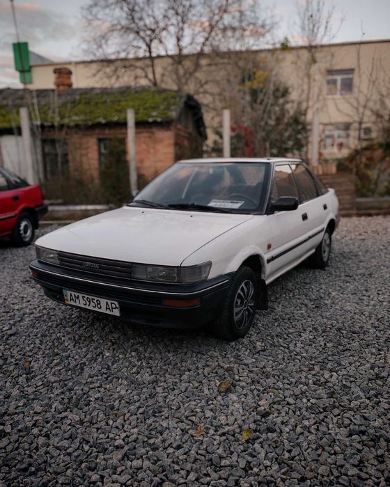 Тойота Корола 1988 1.3 газ Переоформлення