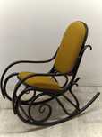 bujak fotel bujany gięty model Thonet drewno buk gięty lata 80-te