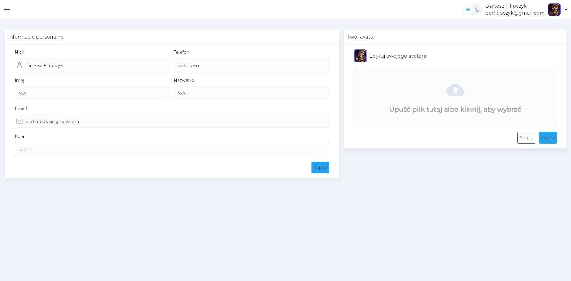Aplikacja mobilna/web flutter/firebase, Aplikacja na zamóweinie
