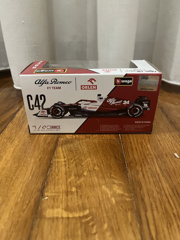 Miniatura do carro do ZHOU 2022 do bahrein gp