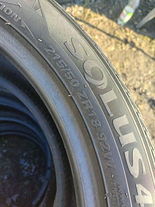 A40, 215/50r18 Kumho Solid 4s HA32, 2023r jak nowa demo