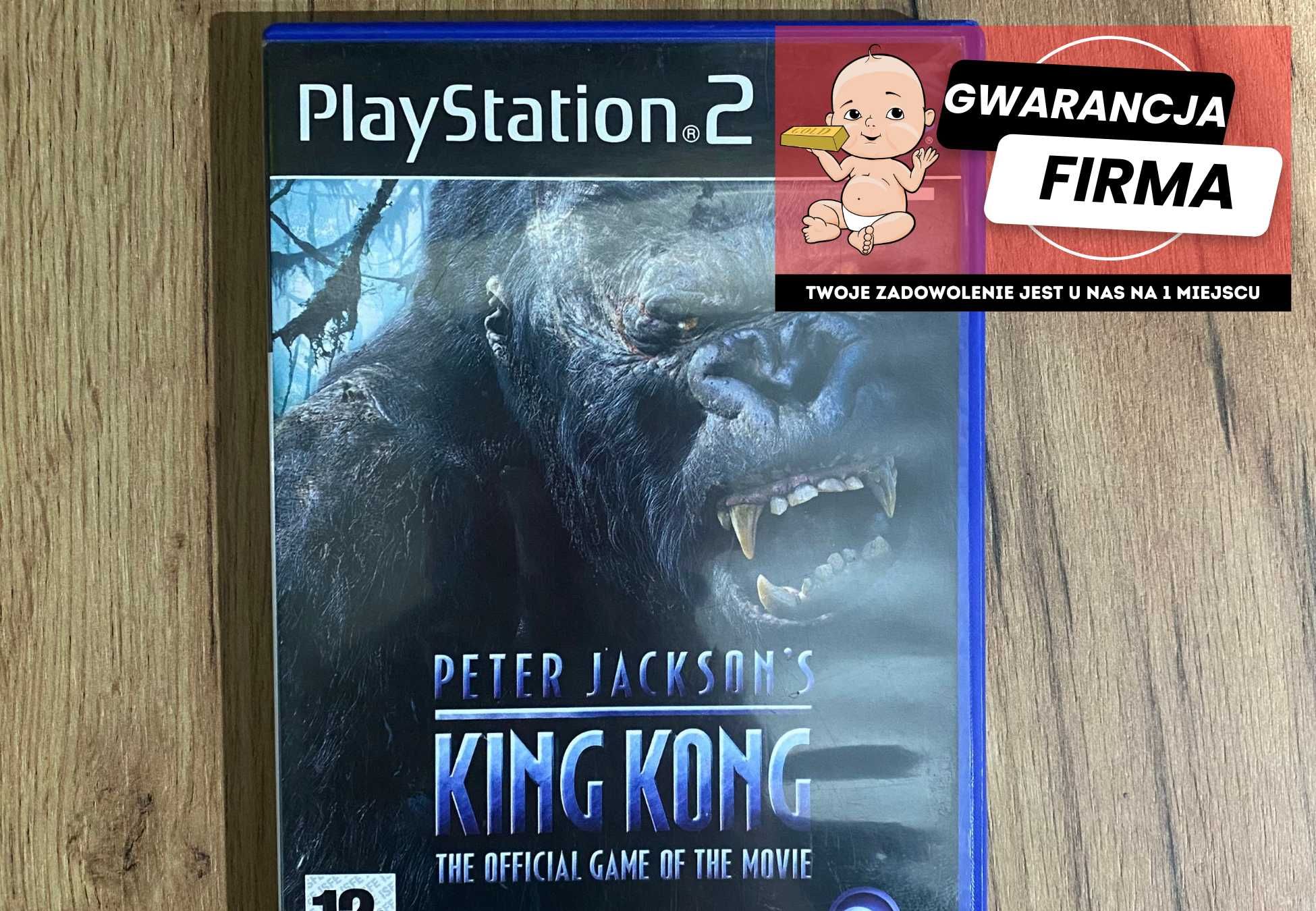 Gra PS2 Peter Jackson's King Kong The Official Game of The Movie