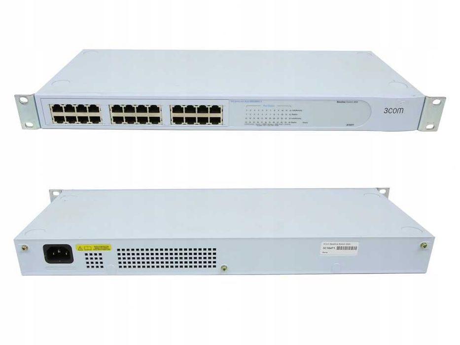 Switch 3com Baseline 2024 24x 10/100 Mbps