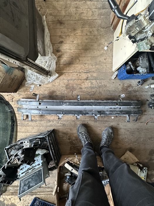 Усилитель бампера передний шевроле авео заз вида