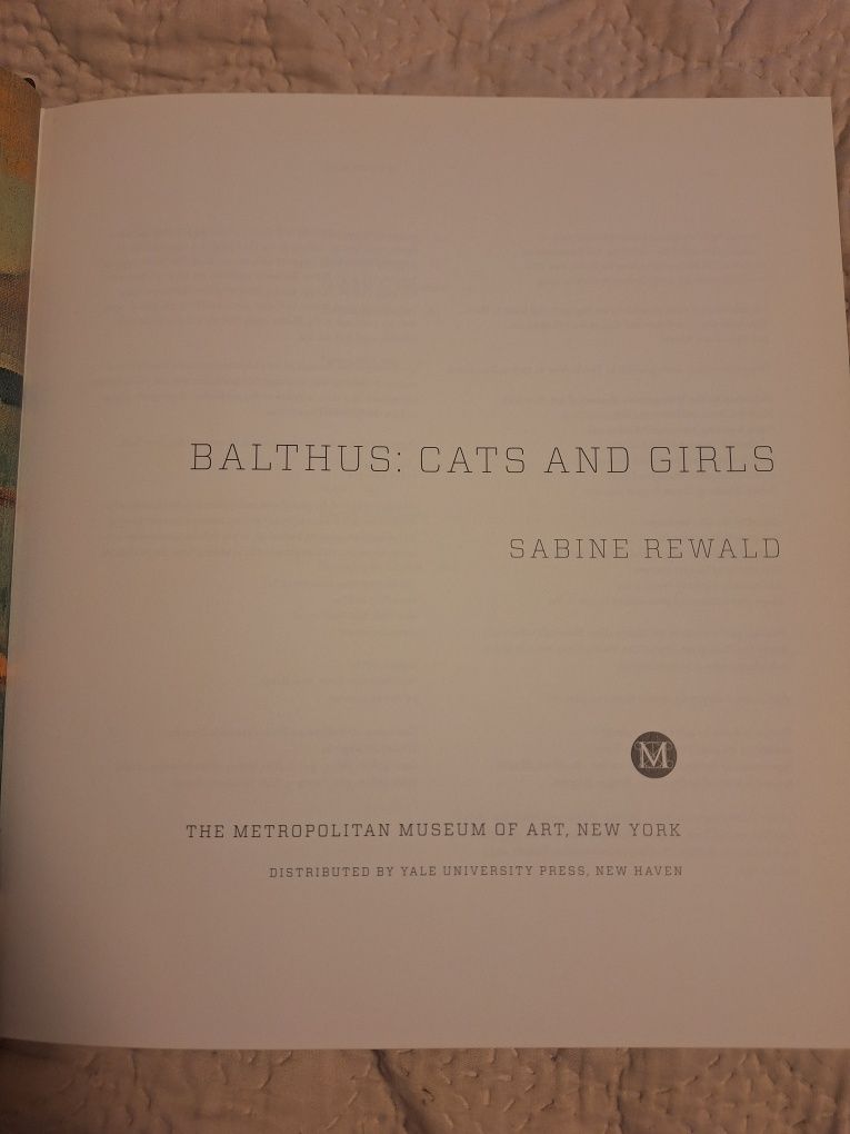 Sabine Rewald, Balthus. Cats and Girls (album)