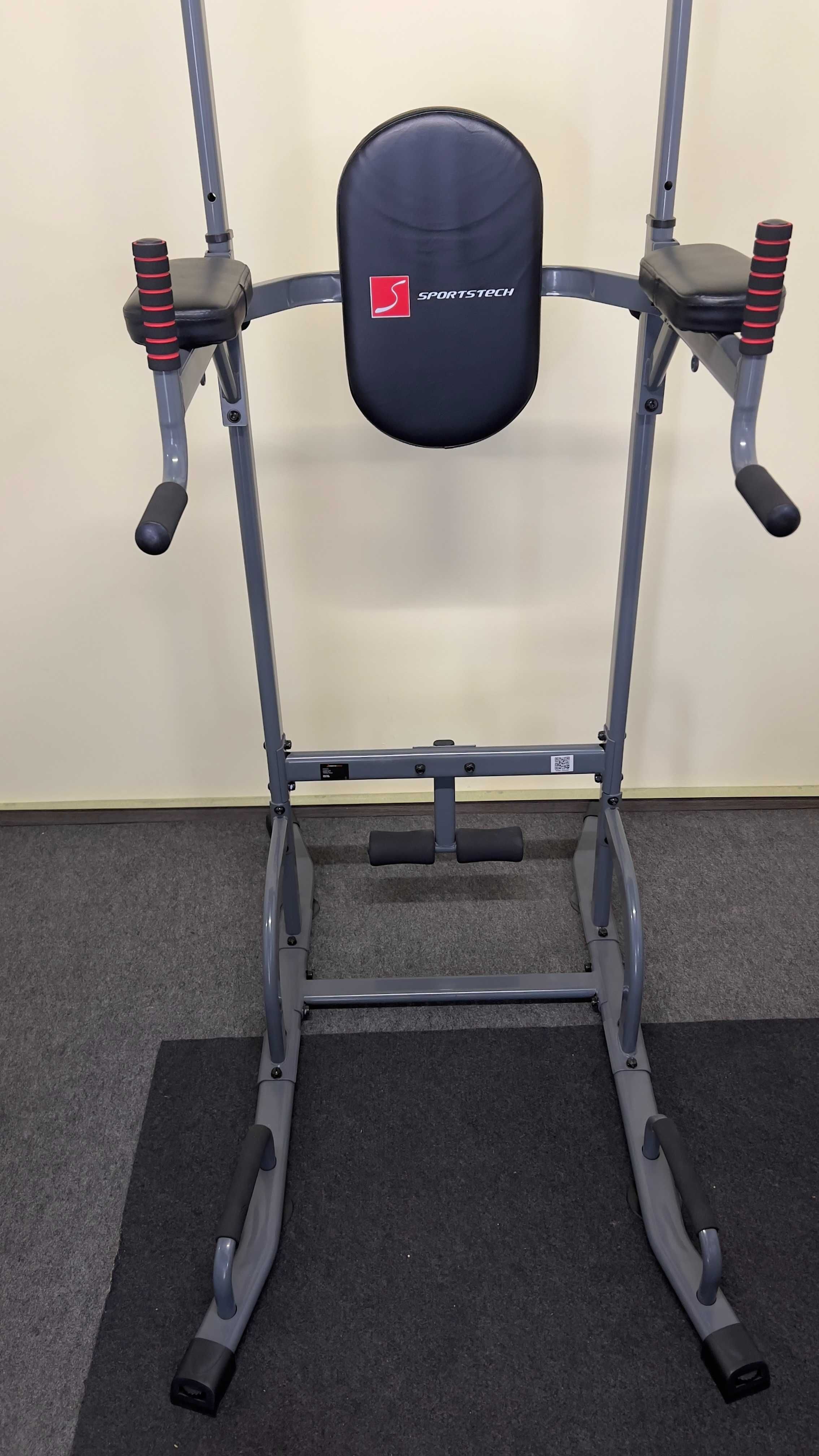 Banco Olímpico DKN + Suporte Ajustável + Sportstech Power Tower PT300