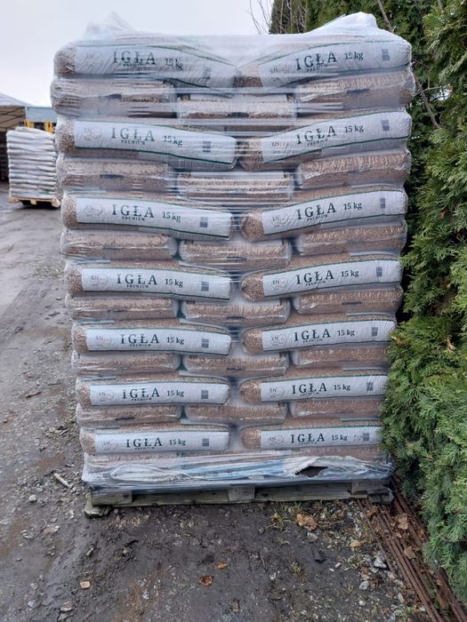 Pelet Igła Premium, certyfikat, lider na rynku