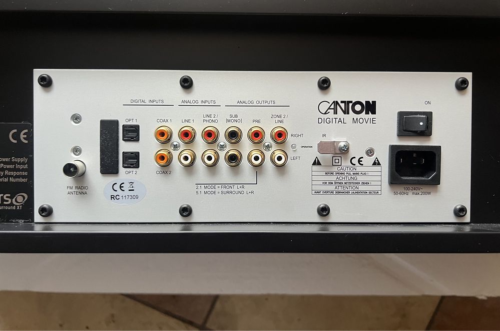 Soundbar Projektor dzwieku Canton 90.2. Szt 3  nowy